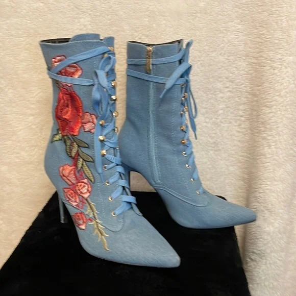 Cape Robbin Shoes Cape Robin Embroidered Boot Size Poshmark